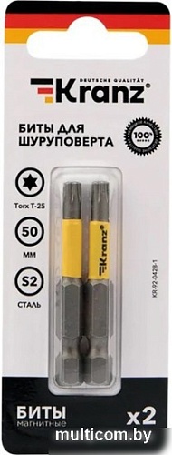 Набор бит Kranz KR-92-0428-1 (2 шт)
