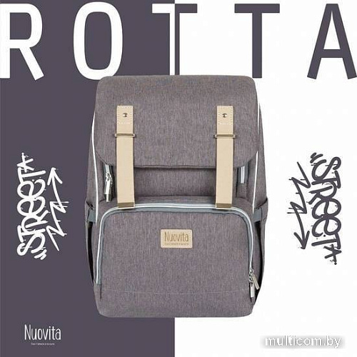 Рюкзак для мамы Nuovita Capcap Rotta (коричневый)
