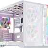 Корпус 1stPlayer VT6 (с тремя вентиляторами FS7, белый)