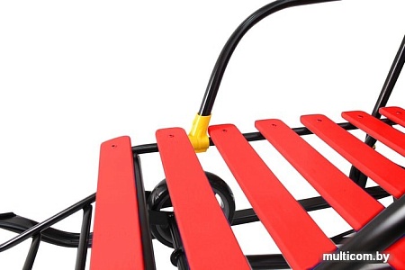 Санки Galaxy Black Auto (черный/красный)