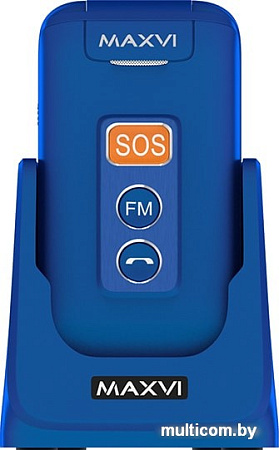 Мобильный телефон Maxvi E5 (синий)