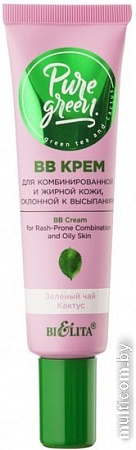 BB-крем Belita Pure Green ВВ для кожи склонной к высыпаниям 30 мл