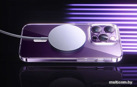 Чехол для телефона Baseus Lucent Magsafe для iPhone 13 Pro (прозрачный)