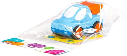 Игрушечный транспорт Полесье Беби Кар автомобиль спортивный 88819 (голубой/оранжевый)