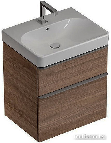 Geberit Тумба с умывальником Smyle Square 500.229.01.1+500.352.JR.1