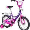 Детский велосипед Novatrack Vector 12 123VECTOR.LC20 (фиолетовый/розовый, 2020)