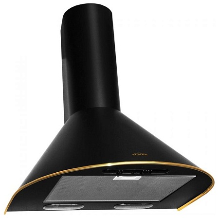 Каминная вытяжка ELIKOR Эпсилон 60 черный / серебро