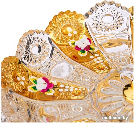 Этажерка для фруктов Lefard Gold Glass 195-161