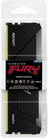 Оперативная память Kingston FURY Beast RGB 32ГБ DDR4 2666МГц KF426C16BB2A/32