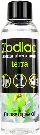 Масло для массажа Биоритм Zodiac Terra с феромонами 13021 (75 мл)