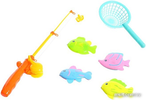 Магнитная рыбалка Sima-Land Весёлые рыбки 5164125