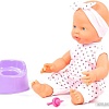 Пупс Полесье Веселый с соской, бутылочкой и горшком 86747