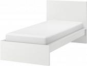 Кровать Ikea Мальм 200x90 (белый, Леирсунд) 792.109.91