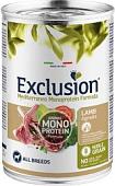 Консервированный корм для собак Exclusion Exclusion Monoprotein Formula All Breeds Lamb NGALA40 400 г
