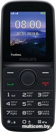 Мобильный телефон Philips Xenium E109 (черный)