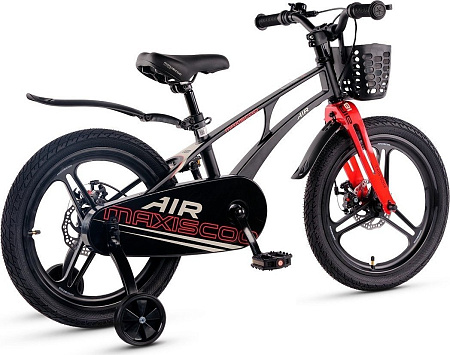 Детский велосипед Maxiscoo Air Pro 18 2025 MSC-A1842P (обсидиан)