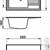 Кухонная мойка Granicom G007 (грей)