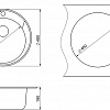 Кухонная мойка Granula 4802 (классик)