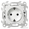 Розетка Simon 2420432-030 (белый)
