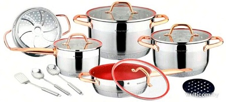 Набор кастрюль Kaisa Villa KV-6638