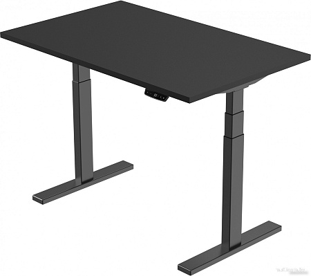 Стол Smartstol Slim 120x80x1.8 (черный/черный)