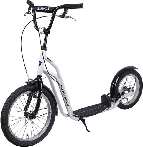 Самокат Novatrack City Line (белый)