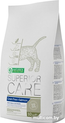 Корм для собак Nature's Protection Superior Care Grain Free Salmon 10 кг