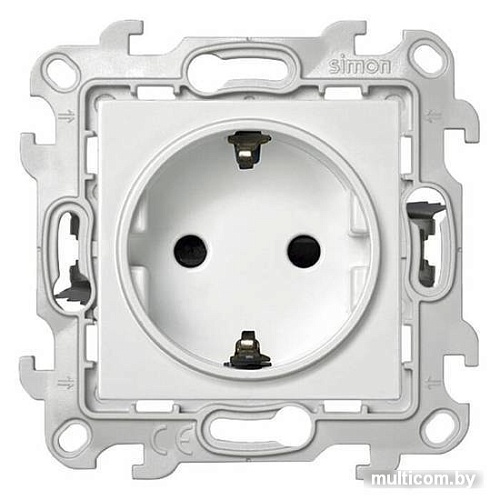 Розетка Simon 2420432-030 (белый)