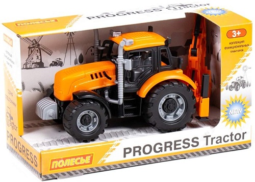 Трактор Полесье Прогресс 91543 (оранжевый)