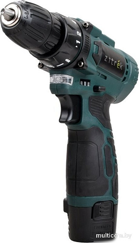 Дрель-шуруповерт Zitrek Green 12V Plus 085-1014 (с 2-мя АКБ)