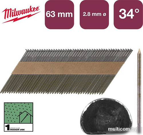 Гвозди для пистолета Milwaukee 4932492600 (2200 шт)