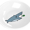 Миска TarHong Shark PE20775279 (белый, с рисунком)