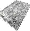 Radjab Carpet Афина Прямоугольник 9017A 12896RK (1.6x3, Grey/Cream)