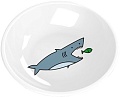 Миска TarHong Shark PE20775279 (белый, с рисунком)