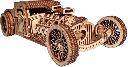 3Д-пазл Wood Trick Хот-род 1234-34