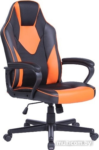 Кресло LoftyHome JOBisDONE (черный/оранжевый)