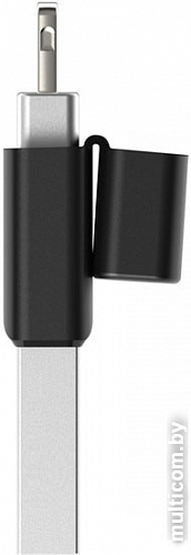 USB Flash Silicon-Power xDrive Z50 64GB (черный/серебристый)