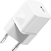 Сетевое зарядное Baseus GaN5 Fast Charger Mini 1C 20W CCGN050102 (белый)