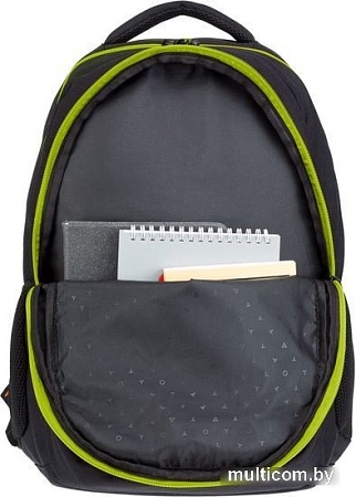 Школьный рюкзак Torber Class X T5220-22-BLK-GRN