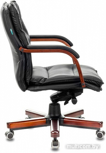 Кресло Бюрократ T-9927WALNUT-LOW (черный)