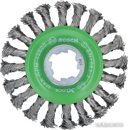 Щетка для электроинструмента Bosch X-LOCK Heavy for Inox 2608620733