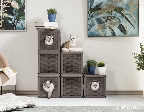 Домик Bama Pet Qublo 19211 (бежевый)