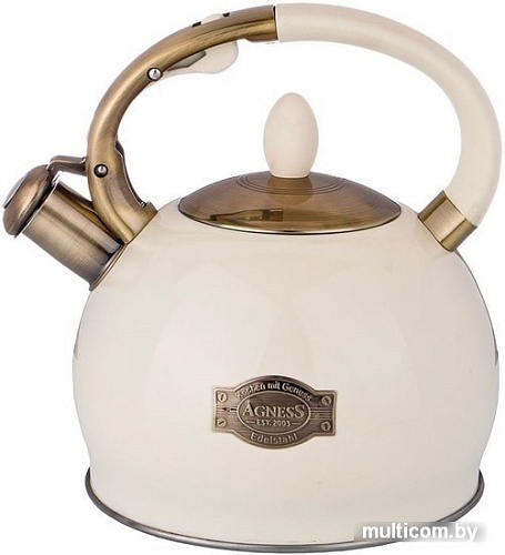 Чайник со свистком Agness 937-830