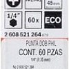 Набор бит Bosch 2608521264 (60 предметов)