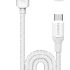 Кабель Momax DL56W 1-Link Flow Duo USB Type-C - Lightning/USB Type-C (1.5 м, белый)
