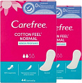 Прокладки ежедневные Carefree Cotton Feel Normal (2x44 шт)