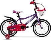 Детский велосипед AIST Wiki 14 2025 (фиолетовый)