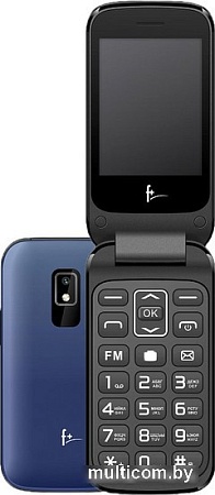 Кнопочный телефон F+ Flip 280 (синий)