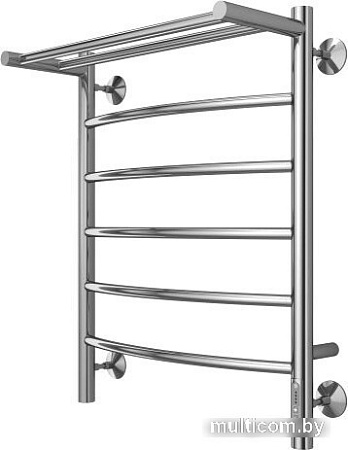Полотенцесушитель TERMINUS Классик П6 500x650 с полкой бп электро