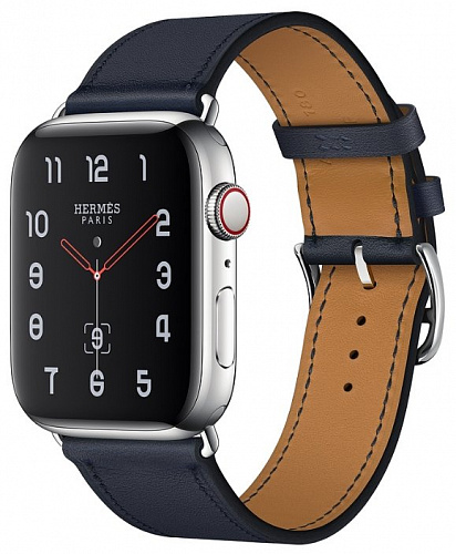 Часы Apple Watch Herm?s Series 4 GPS + Cellular 44mm Stainless Steel Case with Leather Single Tour